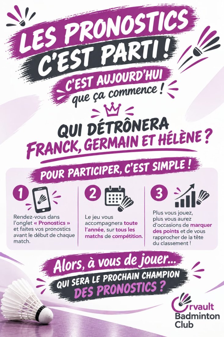 C'est l'heure des pronostics 🎯