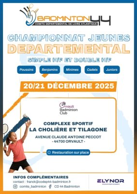 Champt Départemental Jeunes 20-21/12/2025